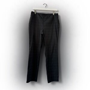 Charter Club Gray Straight-Leg Pants Professional Style